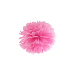 Pom poms růžová - fuchsie 25 cm